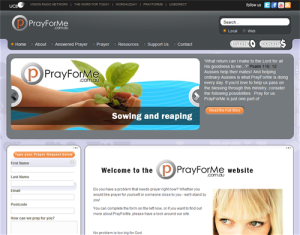 www.prayforme.com.au